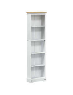 Libreria Bianco 46 x 20 x 170 cm Pino massello 2