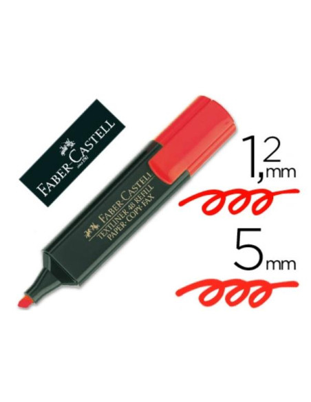 CF10EVIDENZIATORE TEXT48 ROSSO