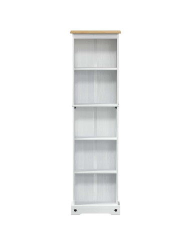 Libreria Bianco 46 x 20 x 170 cm Pino massello