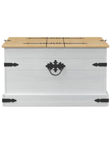 storage box Bianco 78 x 78 x 45 cm Pino massello
