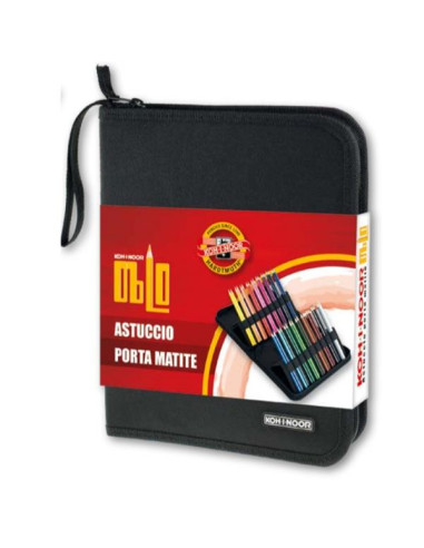 ASTUCCIO OBLO VUOTO PER 24 MATITE