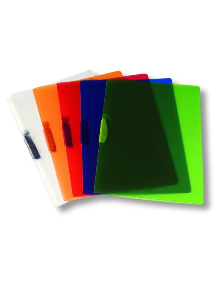 CARTELLINA CLIPPER TRASPAR NATURALE
