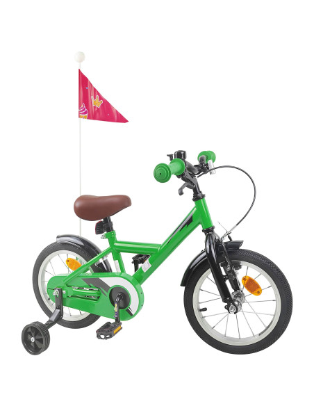 Bicicletta per Bambini 12 Pollici per bambini di 2-4 anni Verde