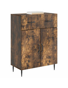 Credenza Rovere Fumo 66 x 34,5 x 89,5 cm Legno ingegnerizzato 2