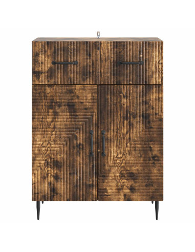 Credenza Rovere Fumo 66 x 34,5 x 89,5 cm Legno ingegnerizzato