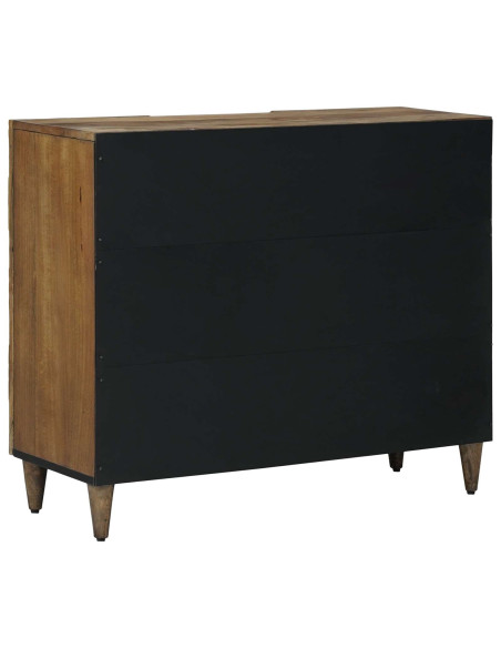 Credenza Marrone 90 x 33,5 x 75 cm Legno di mango massello