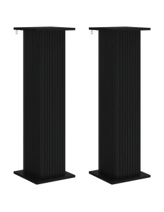 Supporto per piante 2 pcs Nero 30,5 x 30 x 100,5 cm 2