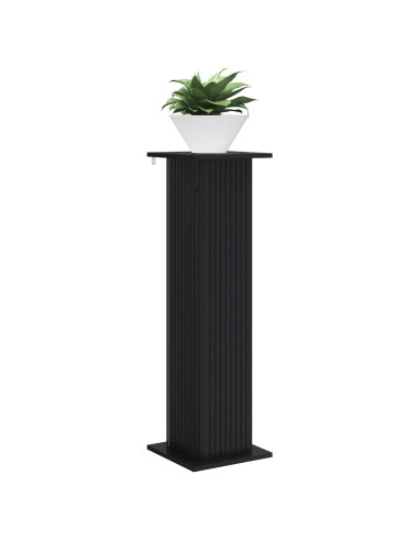 Supporto per piante 2 pcs Nero 30,5 x 30 x 100,5 cm