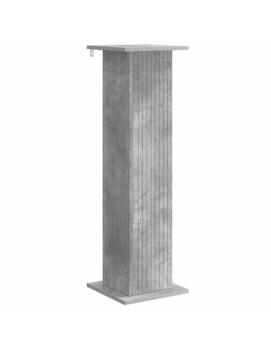 Supporto per piante Grigio Cemento 30,5 x 30 x 100,5 cm