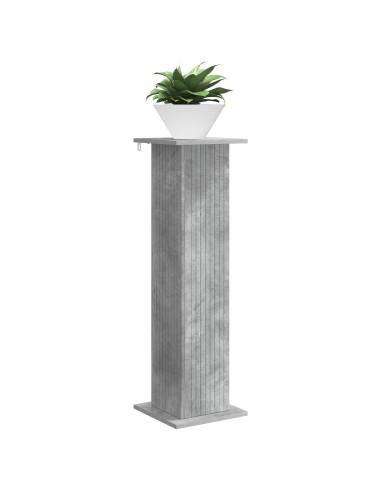 Supporto per piante Grigio Cemento 30,5 x 30 x 100,5 cm