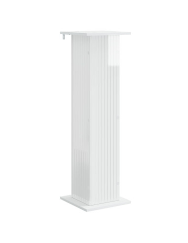 Supporto per piante Bianco Lucido 30,5 x 30 x 100,5 cm
