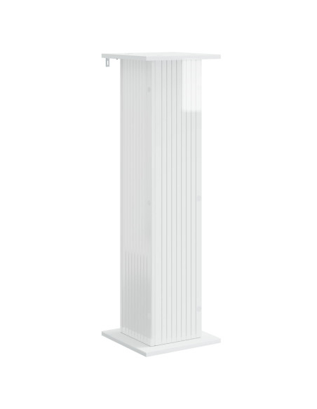 Supporto per piante Bianco Lucido 30,5 x 30 x 100,5 cm