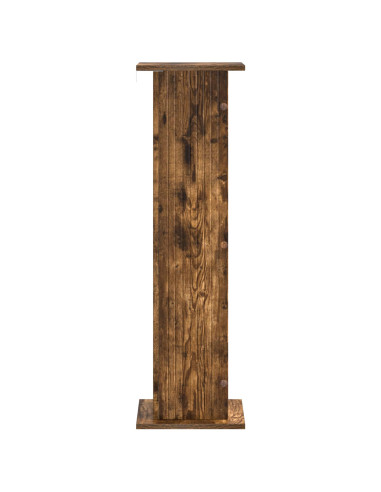 Supporto per piante Rovere Fumo 30,5 x 30 x 100,5 cm