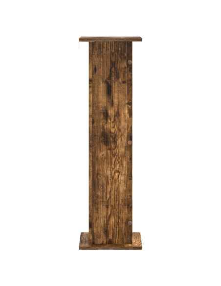 Supporto per piante Rovere Fumo 30,5 x 30 x 100,5 cm