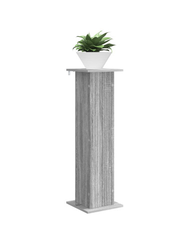 Supporto per piante 2 pcs Grigio Sonoma 30,5 x 30 x 100,5 cm