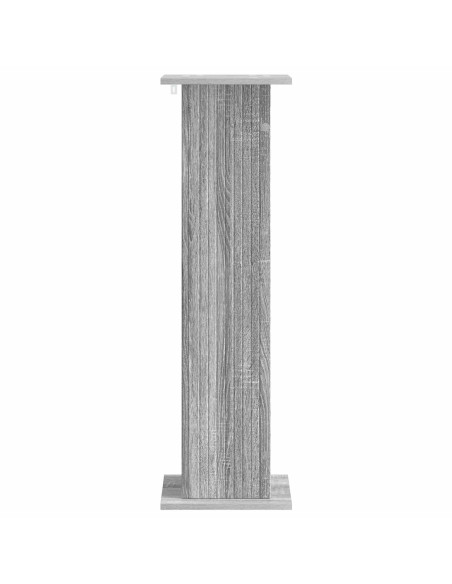 Supporto per piante 2 pcs Grigio Sonoma 30,5 x 30 x 100,5 cm