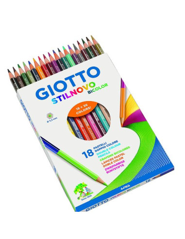 CF18PASTELLI GIOTTO STILNOVO BICOLO