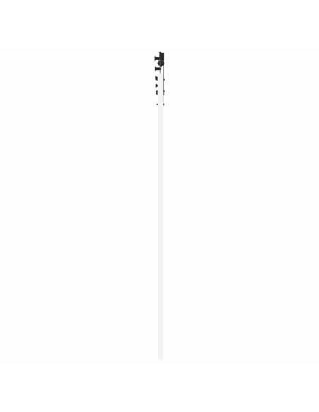 Porta scorrevole ORKDAL Bianco e Nero 83 x 202 cm