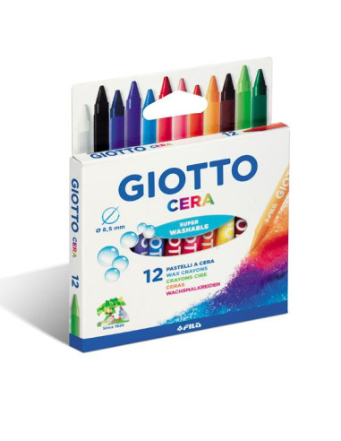 CF12PASTELLI GIOTTO CERA