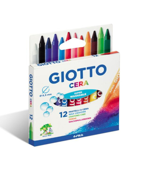 CF12PASTELLI GIOTTO CERA