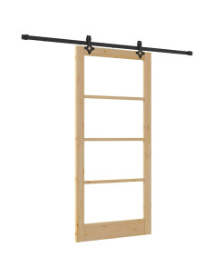 Porta scorrevole Naturale 93 x 202 cm 2