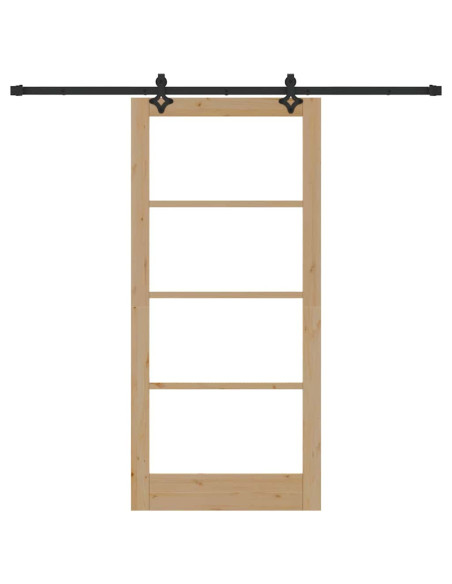 Porta scorrevole Naturale 93 x 202 cm