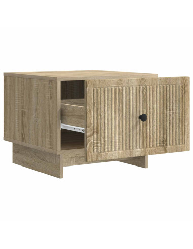 Tavolino da salotto con cassetto Rovere Sonoma 49 x 50 x 40 cm
