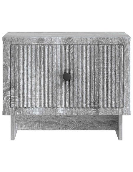 Tavolino da salotto con cassetto Grigio Sonoma 49 x 50 x 40 cm