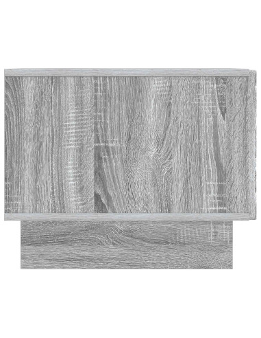 Tavolino da salotto con cassetto Grigio Sonoma 49 x 50 x 40 cm