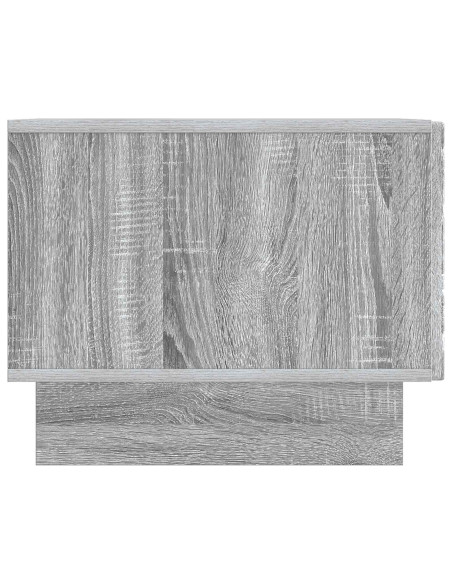 Tavolino da salotto con cassetto Grigio Sonoma 49 x 50 x 40 cm