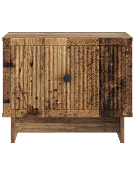 Tavolino da salotto con cassetto Legno antico 49 x 50 x 40 cm