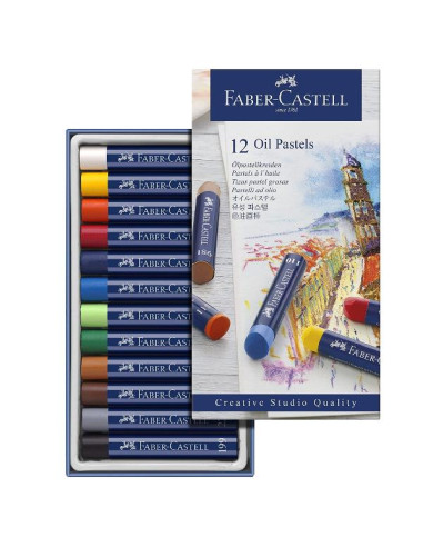 CF12  OIL PASTELS  COL. ASS