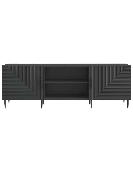 Mobile TV Nero 150 x 31 x 50 cm Legno ingegnerizzato