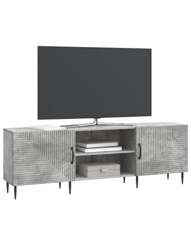 Mobile TV Grigio Cemento 150 x 31 x 50 cm Legno ingegnerizzato