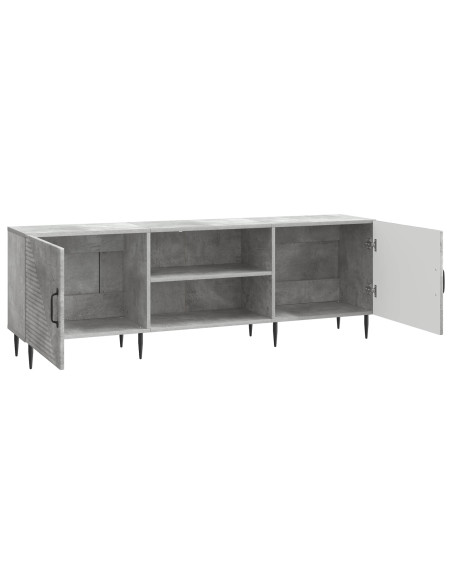 Mobile TV Grigio Cemento 150 x 31 x 50 cm Legno ingegnerizzato