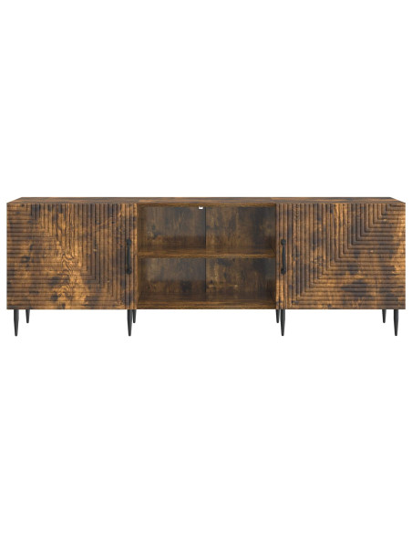 Mobile TV Rovere Fumo 150 x 31 x 50 cm Legno ingegnerizzato