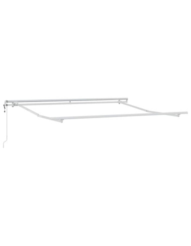 Tettuccio Elettrico Retrattile Verde e Bianco 300 x 250 cm
