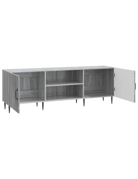 Mobile TV Grigio Sonoma 150 x 31 x 50 cm Legno ingegnerizzato