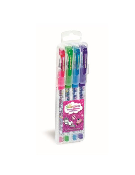 CF4 PENNE GEL GLITTERATE UNICORNO
