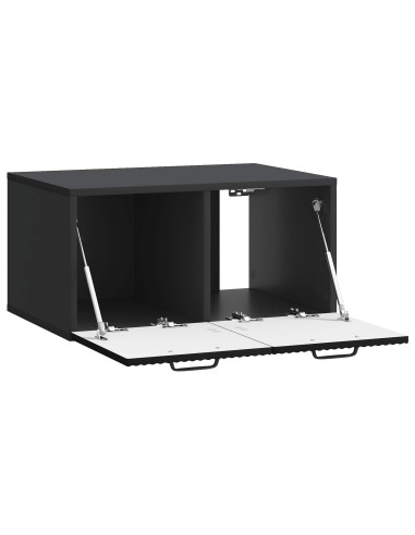 Mobile Porta TV da Muro Nero 59,5 x 41 x 30 cm