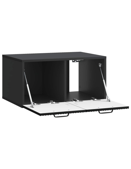 Mobile Porta TV da Muro Nero 59,5 x 41 x 30 cm