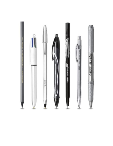SILVER SET BLOCCO APPUNTI + PENNE