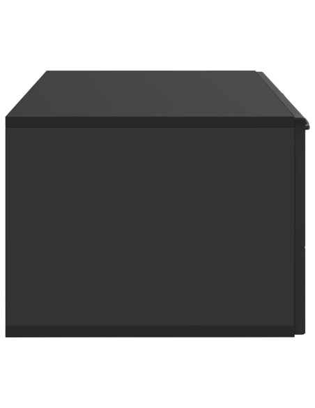 Mobile Porta TV da Muro Nero 59,5 x 41 x 30 cm