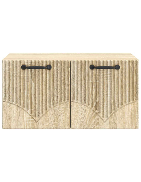 Mobile Porta TV da Muro Rovere Sonoma 59,5 x 41 x 30 cm