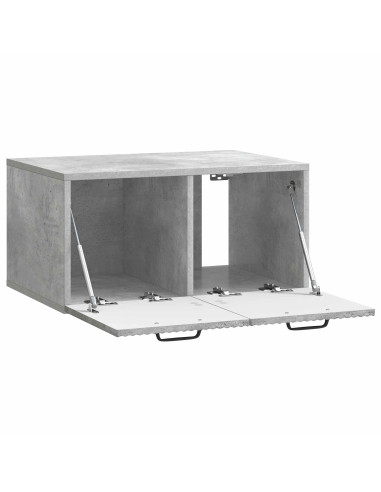 Mobile Porta TV da Muro Grigio Cemento 59,5 x 41 x 30 cm