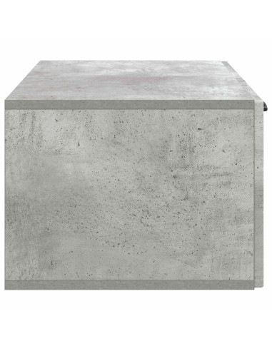 Mobile Porta TV da Muro Grigio Cemento 59,5 x 41 x 30 cm