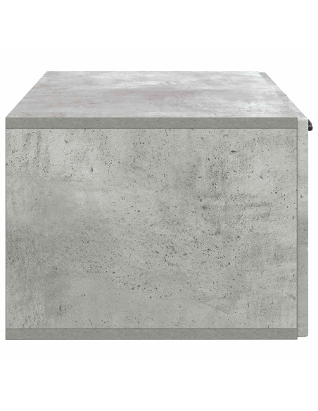 Mobile Porta TV da Muro Grigio Cemento 59,5 x 41 x 30 cm