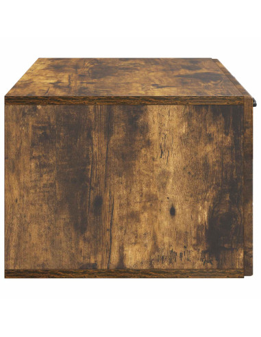 Mobile Porta TV da Muro Rovere Fumo 59,5 x 41 x 30 cm