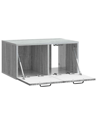 Mobile Porta TV da Muro Grigio Sonoma 59,5 x 41 x 30 cm