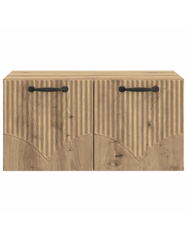 Mobile Porta TV da Muro Rovere Artigianale 59,5 x 41 x 30 cm